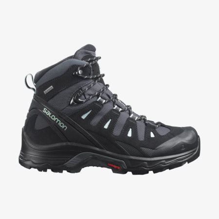 Salomon QUEST PRIME GTX W Womens Hiking Boots Black UK NPSO